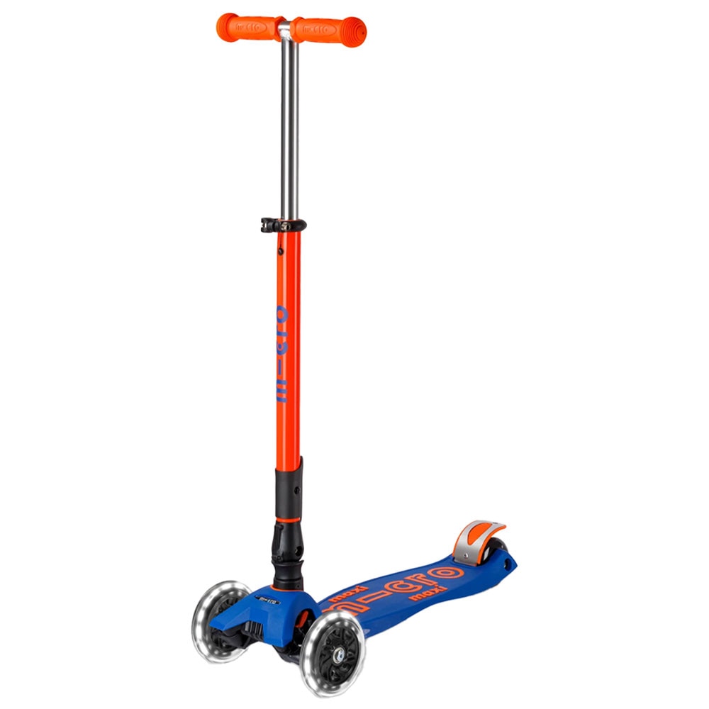 Mini Deluxe Foldable Red LED Scooter | Henry Bear's Park